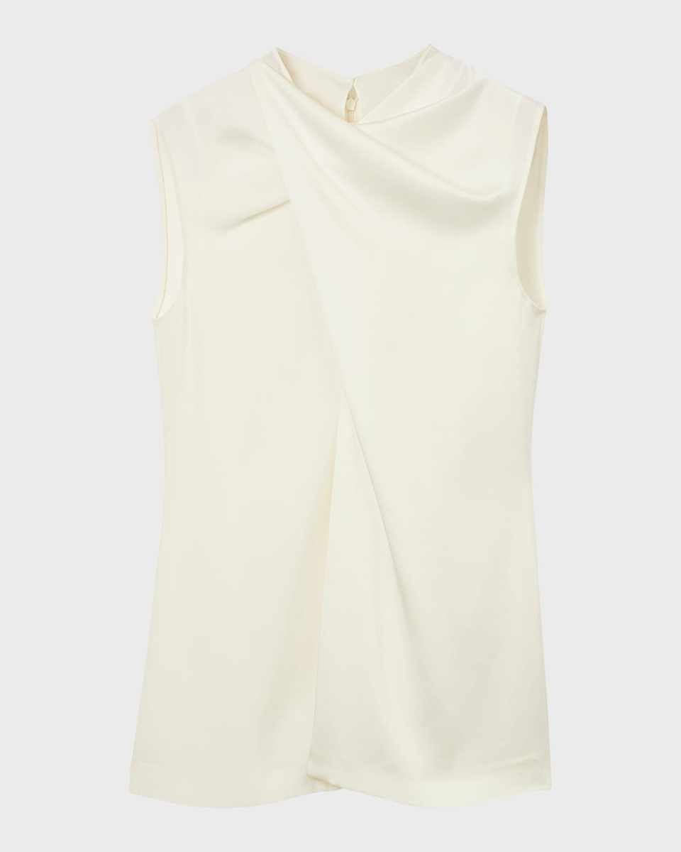 Greta Twist-Front Blouse